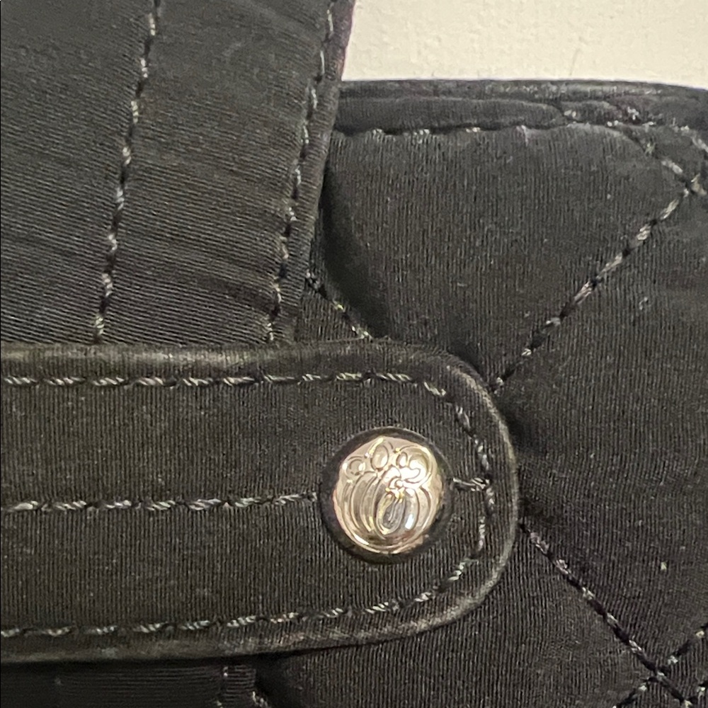 Vera Bradley Black Quilted Shoulder Bag - Picture 3 of 16